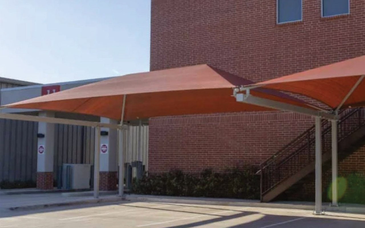 Show Me Pools - Cantilever Shade Structure