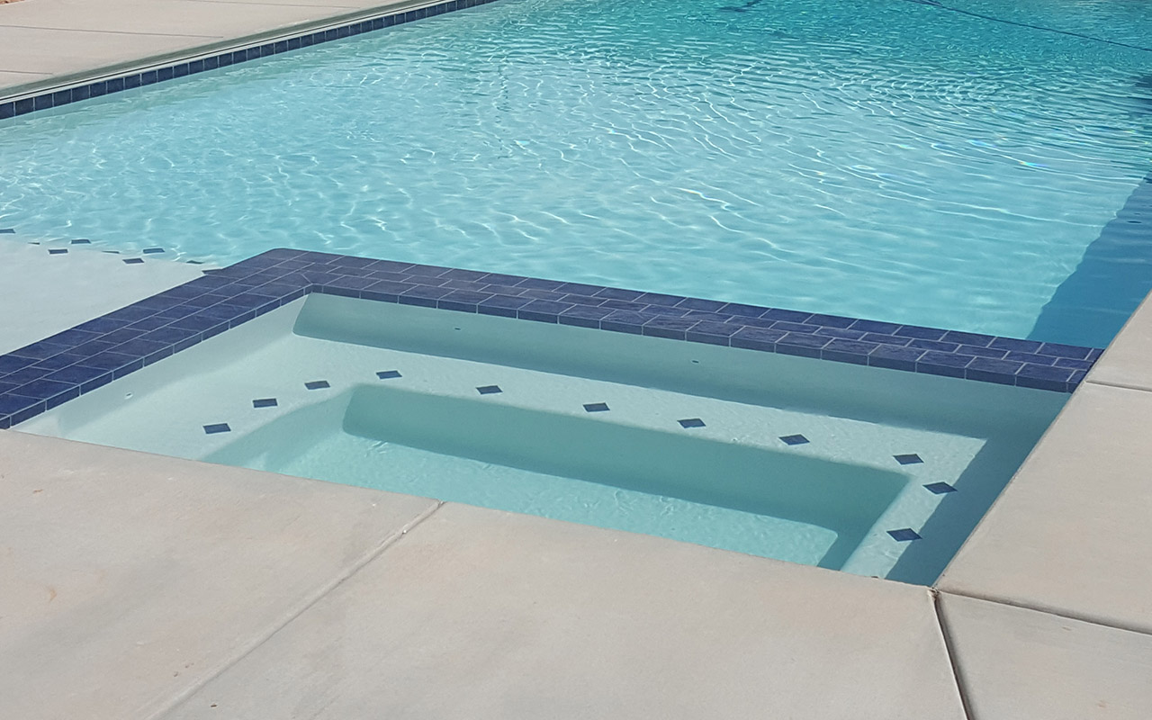 Show Me Pools - Combo Concrete Hot Tub / Spa