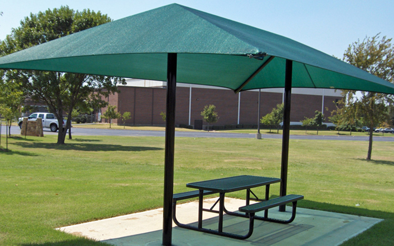 Show Me Pools - Umbrella Dual Shade Structure
