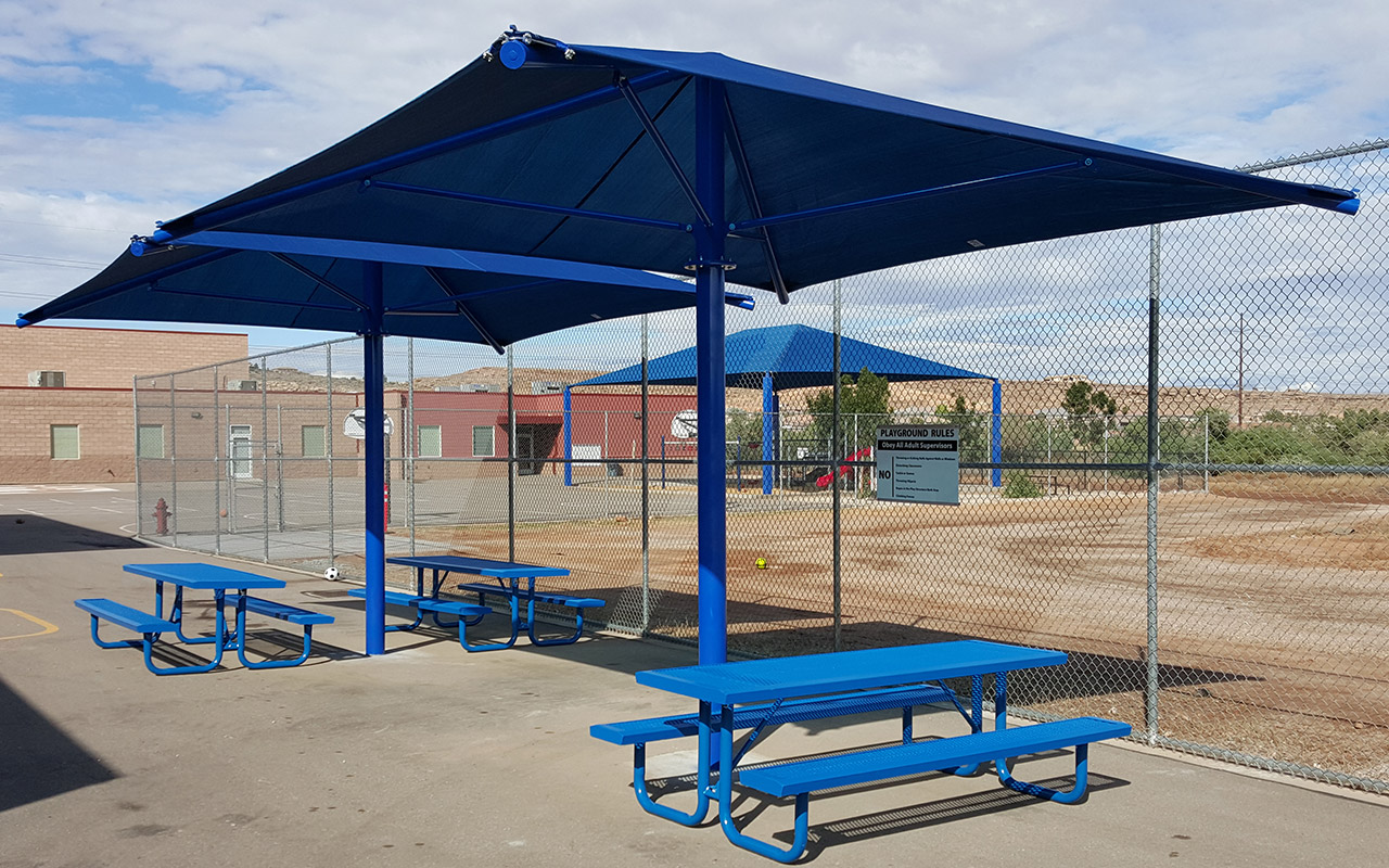 Show Me Pools - Umbrella Shade Structure